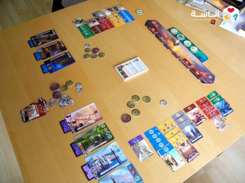 7 Wonders Duel: صراع الجبابرة – الدليل الشامل لأعظم تجربة استراتيجية ثنائية في تاريخ ألعاب الطاولة