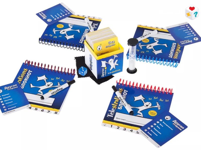 لعبة Telestrations عندما يلتقي الفن السيء بالضحك الهستيري